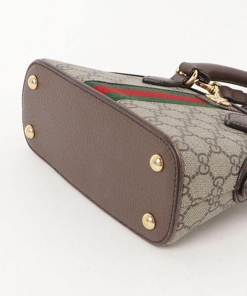 GUCCI オフィディア ミニボストン 2WAY GGスプリーム 501950 GUCCI（グッチ） GGスプリームキャンバス オフィディア ミニ 2WAY