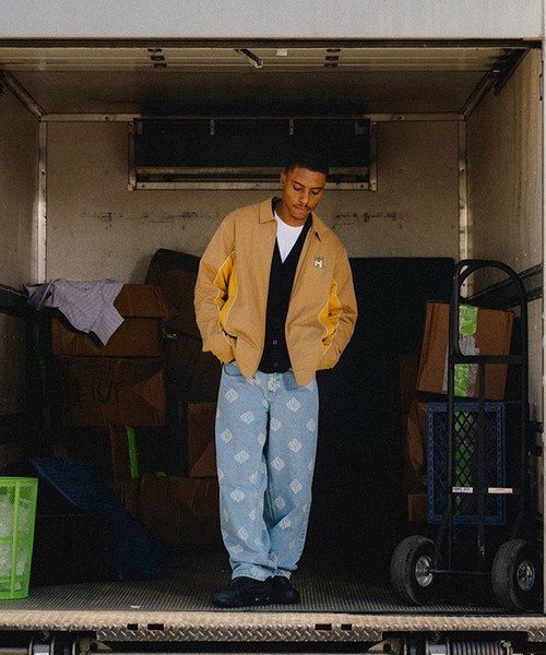 「HUF」 ブルゾン X-LARGE ブラウン系その他 メンズ_画像4
