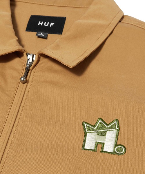 「HUF」 ブルゾン X-LARGE ブラウン系その他 メンズ_画像7