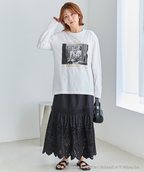 【オシャレ☆GOOD ROCK SPEED】黒　プリント　ロンT サイズF GOOD ROCK SPEED - 【オシャレ☆GOOD ROCK SPEED】黒 プリント ロンT