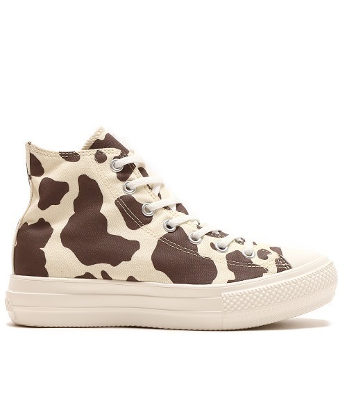 「CONVERSE」 ハイカットスニーカー 23cm ブラウン レディース_画像2