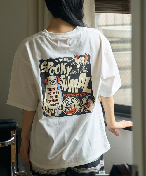 CORISCO（コリスコ） tシャツ ゴーストアニマル柄TEE(M1) メンズ