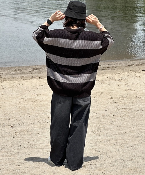 「kutir」 デニムパンツ MEDIUM グレー メンズ_画像7