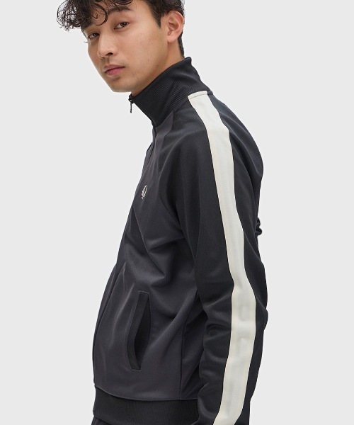 ク*す様 フレッドペリー トラックジャケット FRED PERRY（フレッドペリー） ジャージ Contrast Sleeve Track Jacket