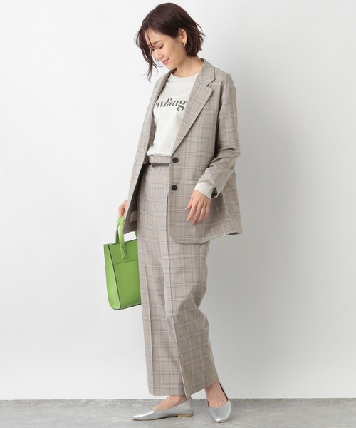[GLOBAL WORK] tailored jacket LARGE оттенок коричневого прочее женский 