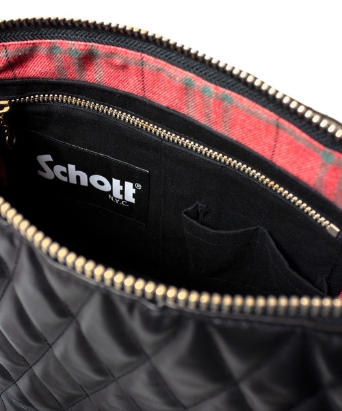 「schott」 メッセンジャーバッグ FREE ブラック メンズの画像