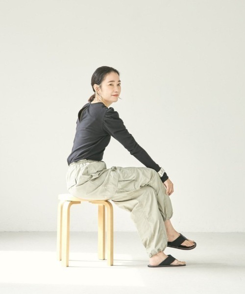 「TODAYFUL」 カーゴパンツ 36inch ホワイト レディースの画像