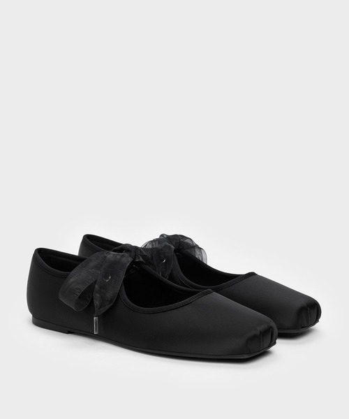 「CHARLES & KEITH」 シューズ 25.5cm ブラック系その他2 レディース_画像7