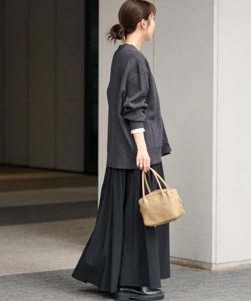 「JOURNAL STANDARD relume」 フレアスカート 38 アイボリー レディースの画像