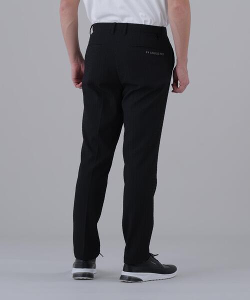 【50％オフ】定価3.5万 St ANDREWS シングルふくれジャガードパンツ St ANDREWS パンツ 「ストレッチ」ふくれジャガードパンツ (MENS
