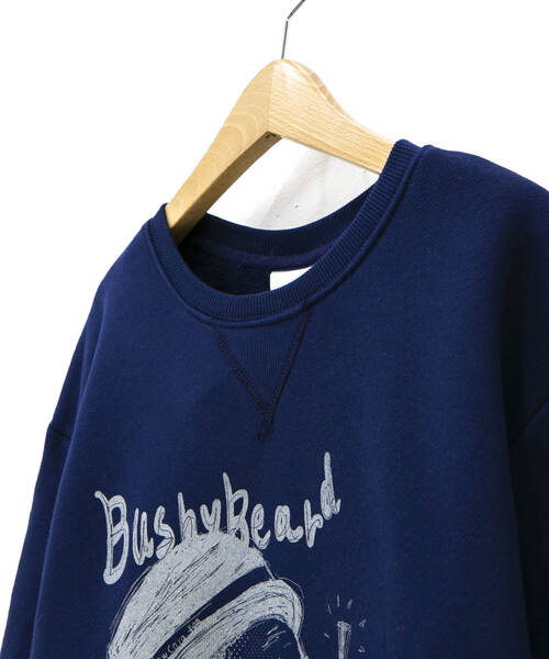 「go slow caravan」 スウェットカットソー LARGE ネイビー メンズ_画像5