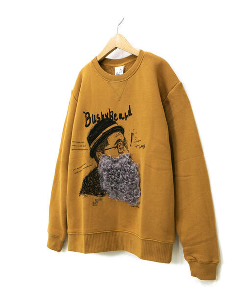 「go slow caravan」 スウェットカットソー LARGE ネイビー メンズ_画像7