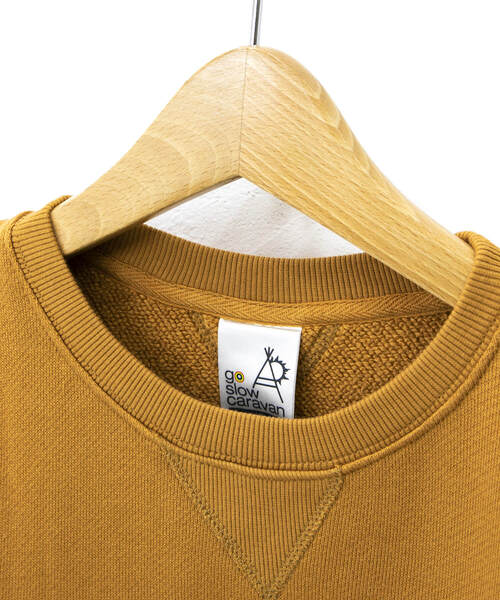 「go slow caravan」 スウェットカットソー LARGE ネイビー メンズ_画像8
