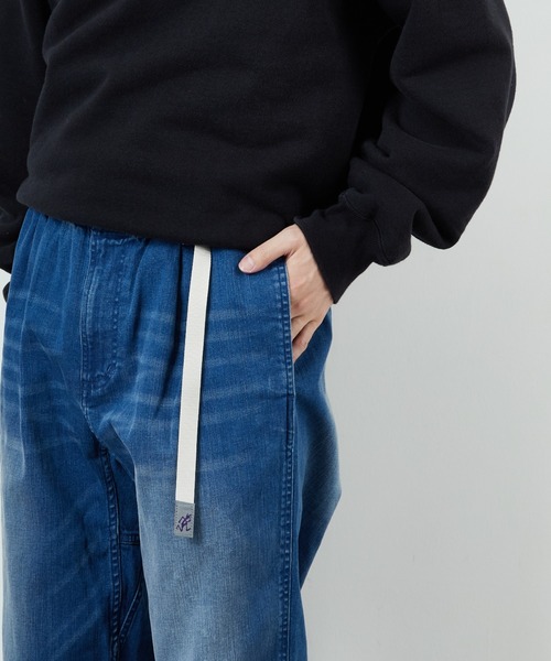 「Gramicci」 デニムパンツ X-LARGE ブラック メンズの画像