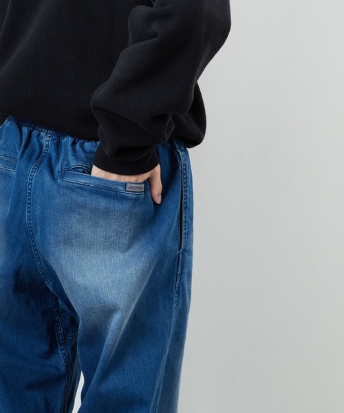 「Gramicci」 デニムパンツ X-LARGE ブラック メンズの画像