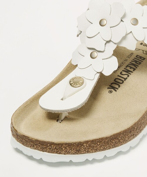 サンダル 「国内EXCLUSIVE」「BIRKENSTOCK」GIZEH フラワー サンダル レディースの画像