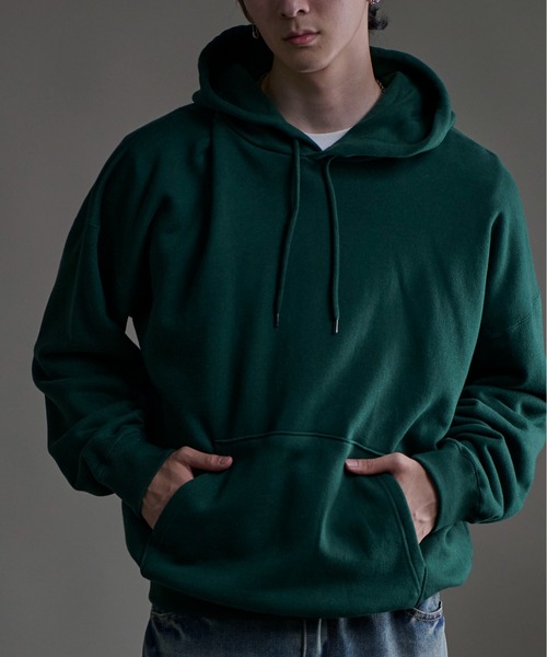 「CALIFORNIA OUTFITTERS」 プルオーバーパーカー LARGE ブルー メンズ_画像6