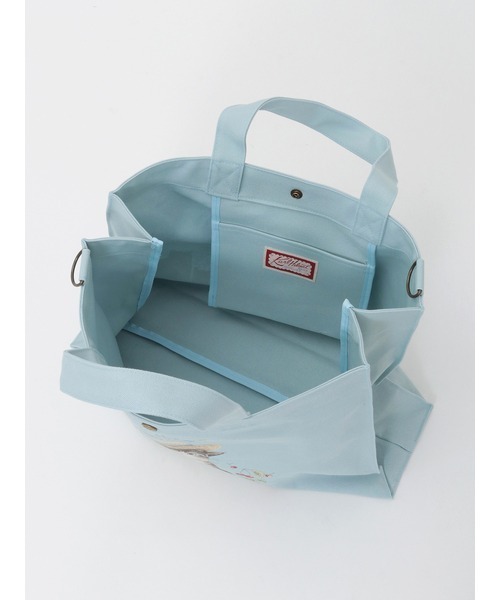 Karl Helmut トートバッグ さくらんぼの丘のねこプリント2WAYバッグ 
