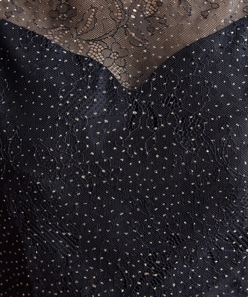 「AIMER」 長袖ワンピース MEDIUM ブラック レディース_画像2
