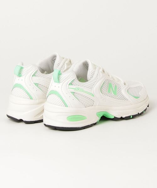 New Balance スニーカー ホワイト グリーン New Balance（ニューバランス） ローカットスニーカー 30.0cm ホワイト