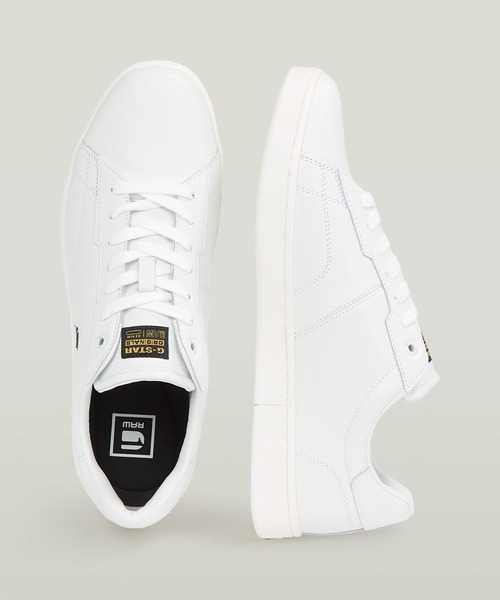 G-STAR RAW スニーカー Cadet Leather Sneakers/サイドロゴレザー
