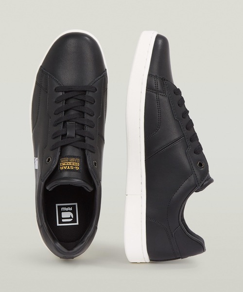 G-STAR RAW スニーカー Cadet Leather Sneakers/サイドロゴレザー