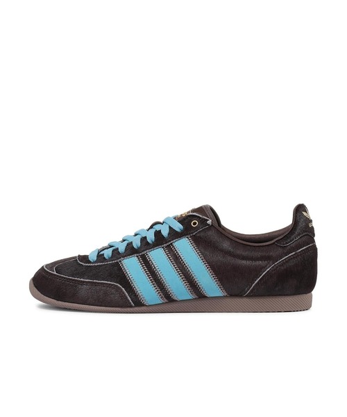 「adidas」 ローカットスニーカー 23.5cm ブラウン レディース