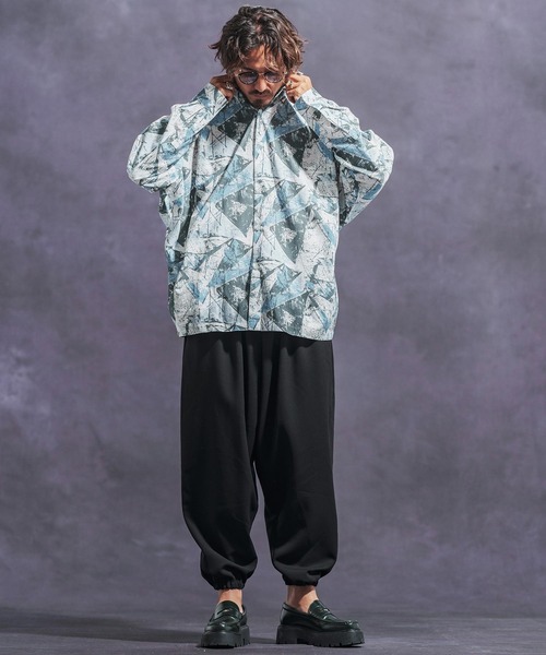 「Jih Nunc」 長袖シャツ M ブラウン メンズ_画像7