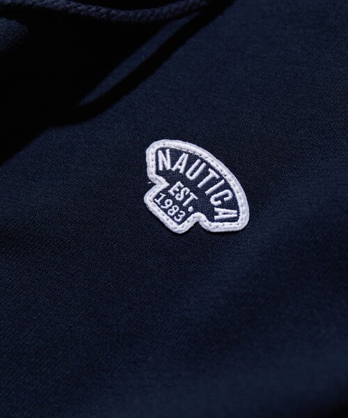 「NAUTICA」 プルオーバーパーカー SMALL ネイビー メンズ_画像2