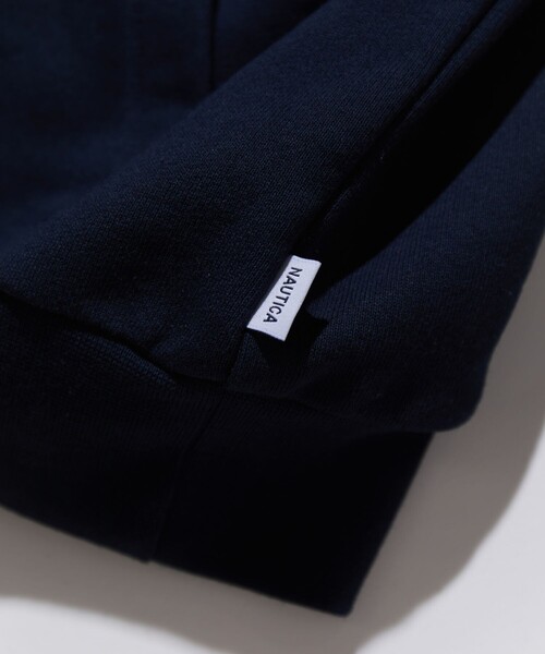 「NAUTICA」 プルオーバーパーカー SMALL ネイビー メンズ_画像9