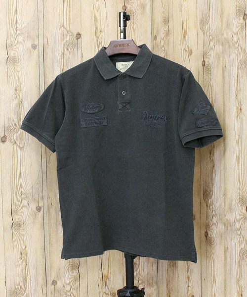 AVIREX（アヴィレックス） ポロシャツ AIR RACING CLUB POLO SHIRT 