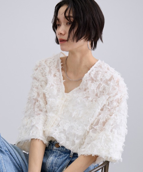 SALON adam et rope'（サロン アダム エ ロペ） ブラウス シャツ
