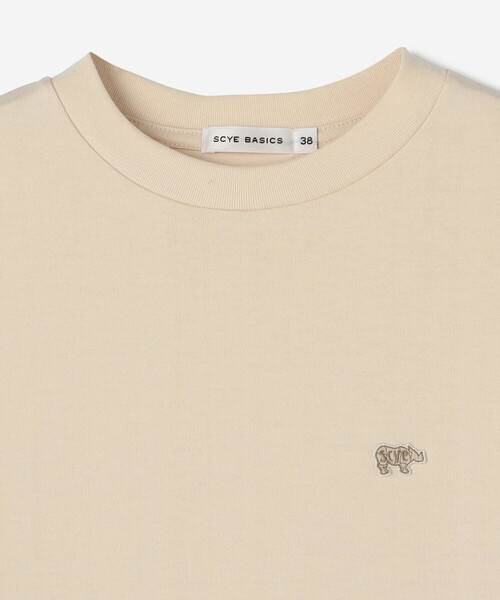 「SCYE BASICS」 半袖Tシャツ 38 ライトグリーン レディース_画像2