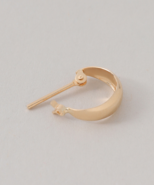 ピアス ワイヤーラインピアス K18（両耳） レディースの画像