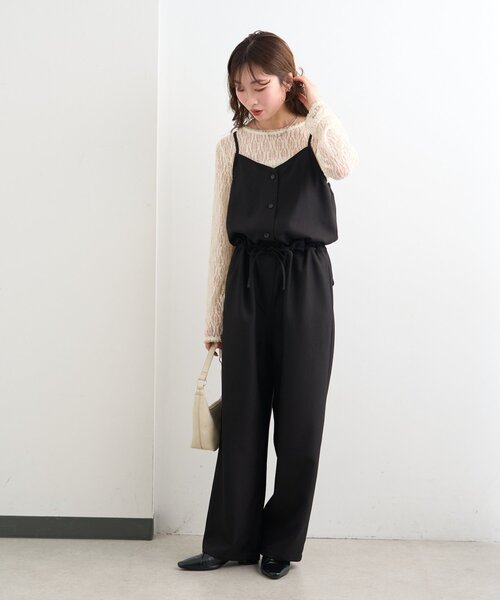 「Kastane」 オールインワン MEDIUM アイボリー レディース_画像3