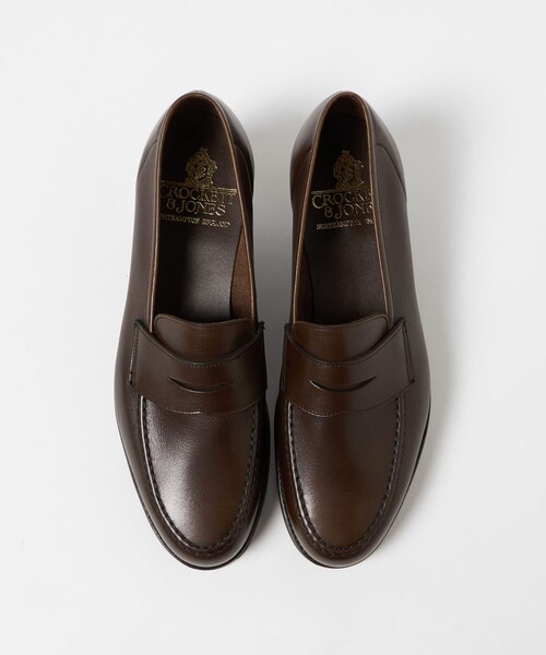 ローファー 「CROCKETT＆JONES」HARVARD2 MILLED CALF ハーバード2/ローファー メンズの画像