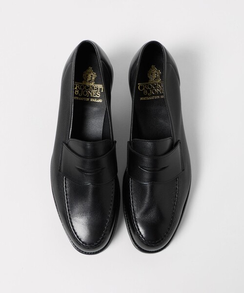 ローファー 「CROCKETT＆JONES」HARVARD2 MILLED CALF ハーバード2/ローファー メンズの画像