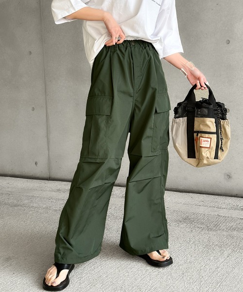「Java」 カーゴパンツ MEDIUM ブラック レディース_画像3
