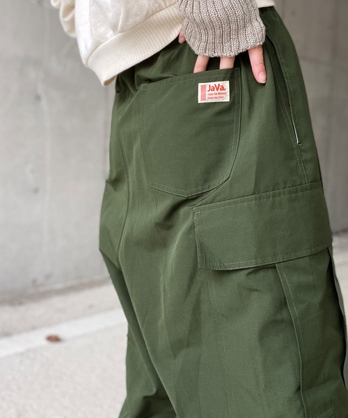 「Java」 カーゴパンツ MEDIUM ブラック レディース_画像8