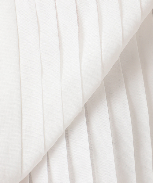 ブラウス シャツ Pleats Shirt / プリーツシャツ レディースの画像