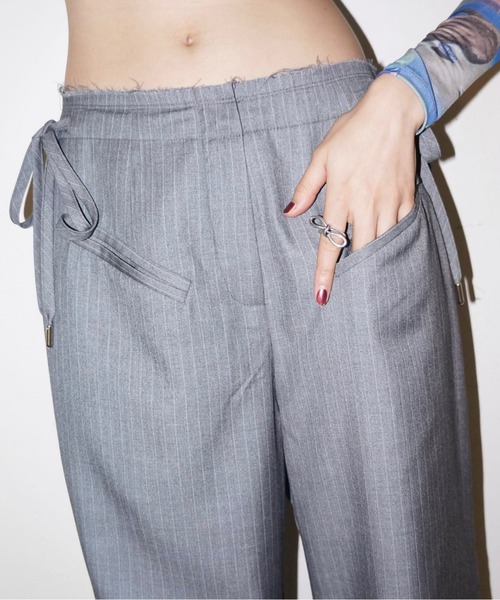 musubore（ムスボレ） パンツ 0 グレー レディース : ZOZOTOWN Yahoo