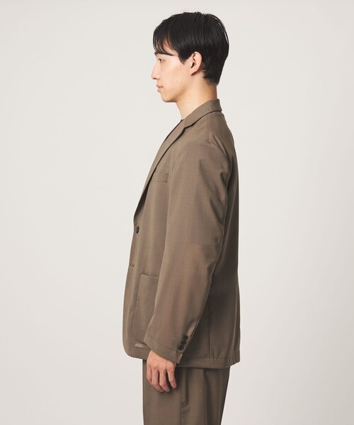 【美品】green label relaxing A+セットアップ ブラウン L green label relaxing（グリーンレーベルリラクシング） ジャケット