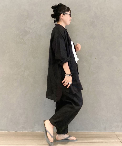 「JOURNAL STANDARD LUXE」 長袖シャツ FREE ベージュ レディース_画像3