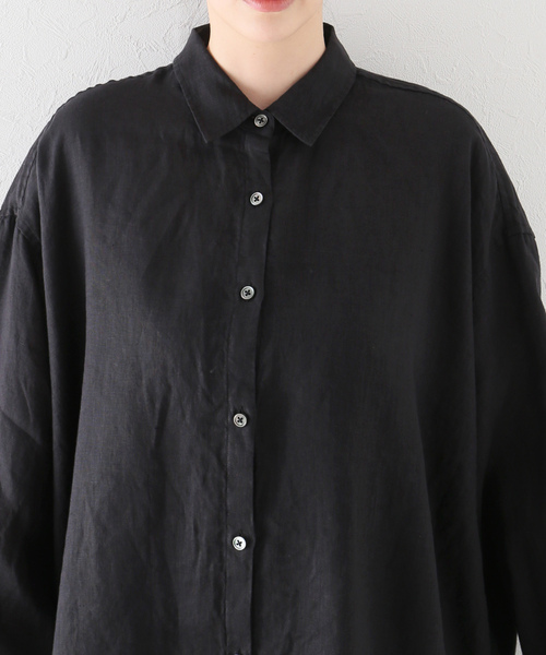 「JOURNAL STANDARD LUXE」 長袖シャツ FREE ベージュ レディース_画像5