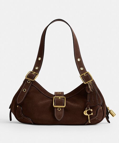 COACH ドリフター レザー 2WAY ショルダーバッグ キーホルダー付 COACH（コーチ） ショルダーバッグ バッグ ドリフター ショルダー