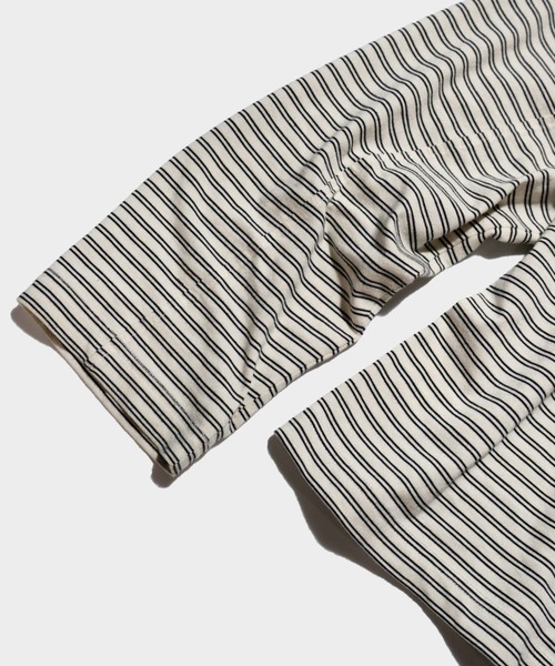 「CAMPHOR WOOD」 長袖Tシャツ MEDIUM オフホワイト メンズ_画像6
