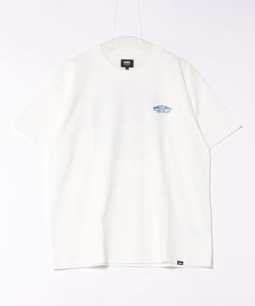 vans tシャツ VANSアパレル(WJ) ヴァンズ M World Wide Shoe TEE ショートスリーブ 126K1012800 ABC-MART限定 WHITE メンズ