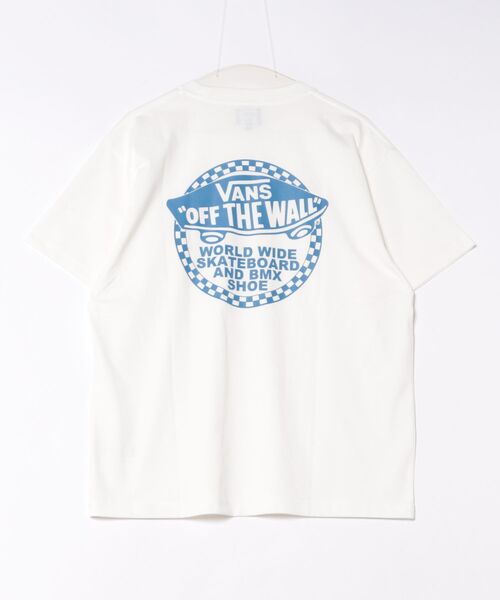 vans tシャツ VANSアパレル(WJ) ヴァンズ M World Wide Shoe TEE ショートスリーブ 126K1012800 ABC-MART限定 WHITE メンズ