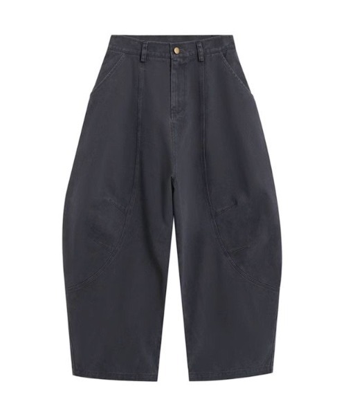 「MONO8」 カーゴパンツ L ダークグレー レディース_画像9