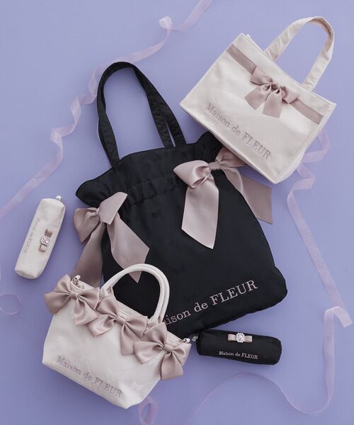 「Maison de FLEUR」 ハンドバッグ FREE ピンク レディース_画像5